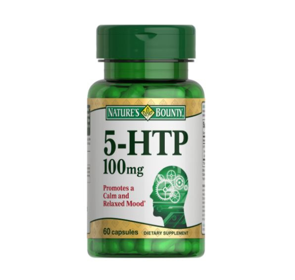 Natures Bounty Капсулы "5-гидрокситриптофан 100 мг" ("5-HTP 100 mg Capsules"), 60 шт.  #1