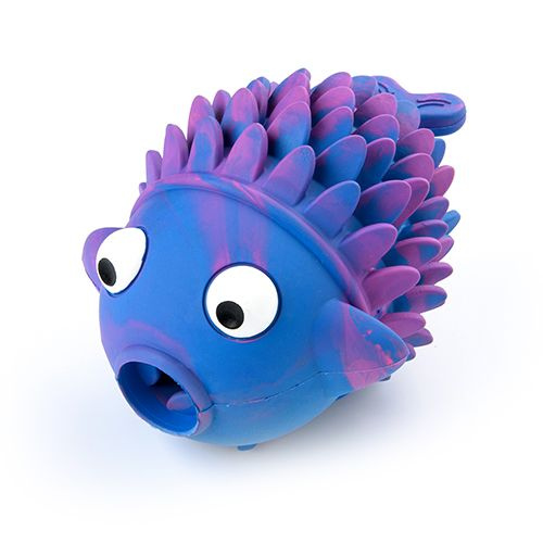 Mr.Kranch / Игрушка Мистер Кранч для собак Рыба-ёрш разноцветная ...