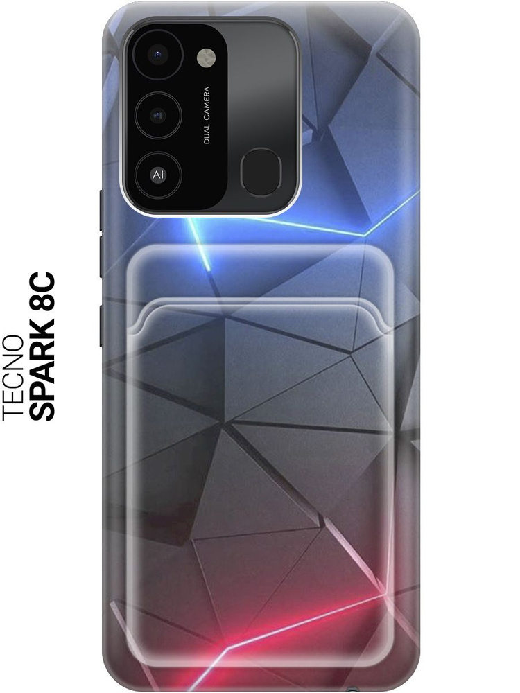 Силиконовый чехол на Tecno Spark 8C / Go 2022 / Техно Спарк 8С / Го ...