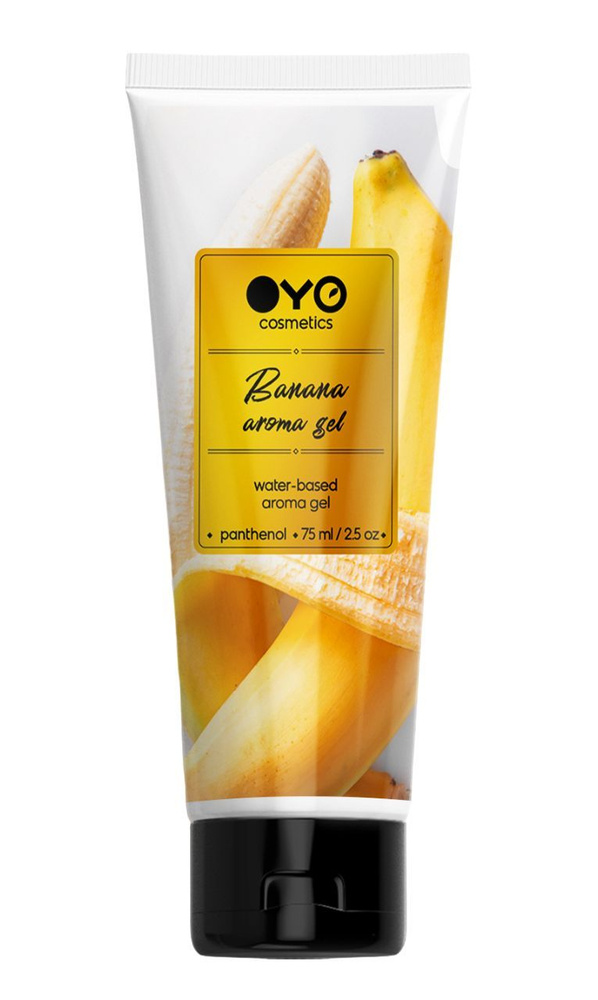 Лубрикант на водной основе OYO Aroma Gel Banana с ароматом банана - 75 мл.  #1