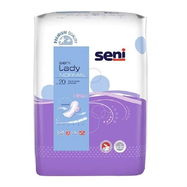 Seni Прокладки урологические Lady normal, 20 шт/уп - купить с доставкой ...