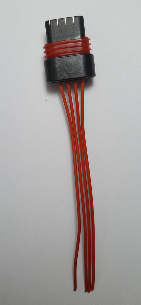 Разъем колодка датчика холостого хода с проводами, AX317, арт 00041 ...