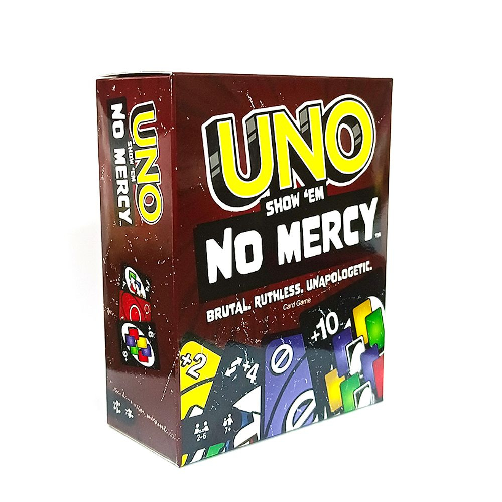 UNO карточная игра: развлекательная настольная игра для вечеринок,красный