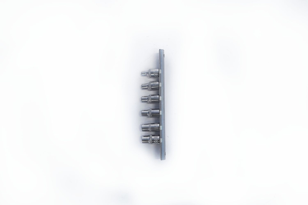 Набор торцевых головок TORX 6 предметов 1/4" Е4, Е5, Е6, Е7, Е8, Е10  #1