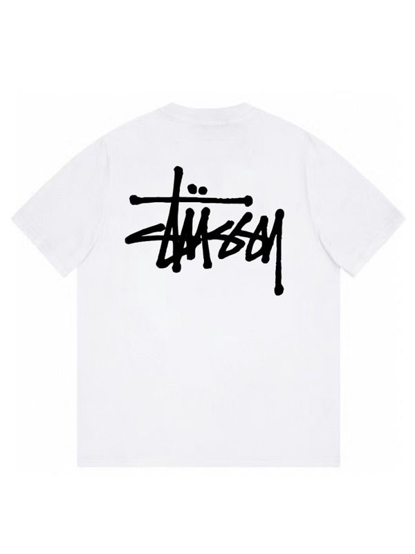 Футболка Stussy, размер 44, цвет белый, 96% - купить по выгодной цене в ...