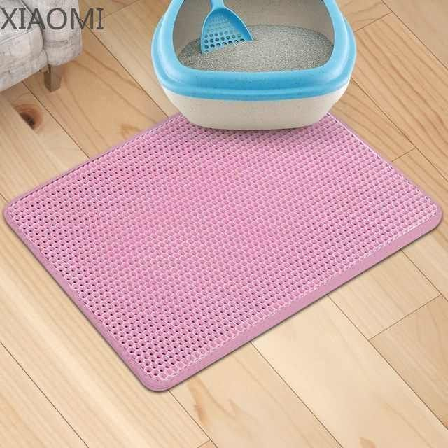 XIAOMI Коврик для кошачьего туалета лотка 30x30 см двухслойный - купить ...