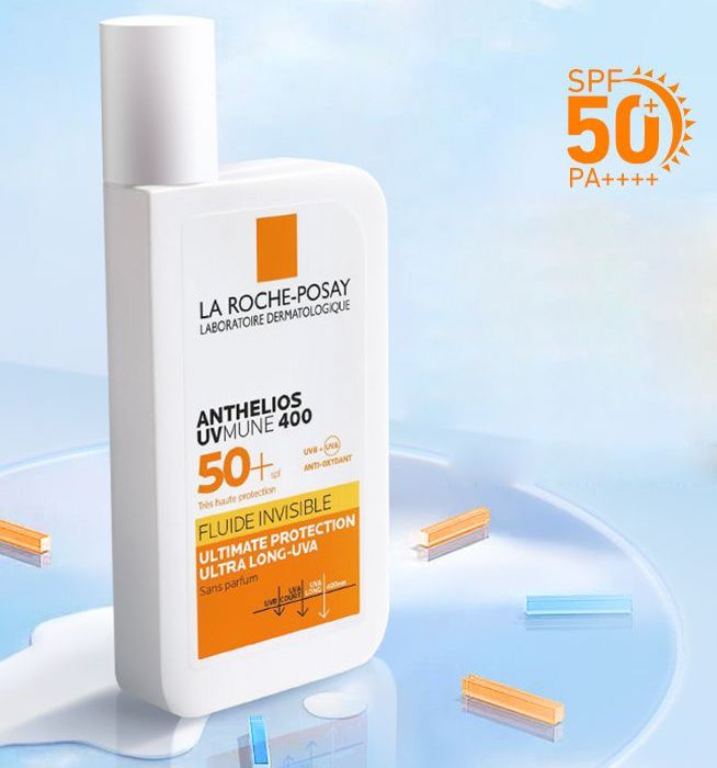 la roche posay Fluide SPF 50+ солнцезащитный крем-флюид для лица и кожи вокруг глаз, невидимый, 50 мл #1