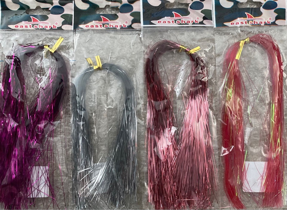 Люрекс для рыбалки набор из 4-х цветов для создания приманок - купить ...