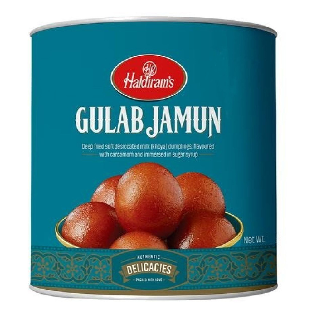 Творожные сладкие шарики Haldirams Гулаб Джамун (Gulab jamun), 3700 г  #1