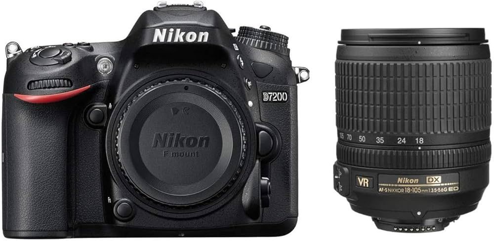 Зеркальный фотоаппарат Nikon D7200 Kit 18-105 VR #1