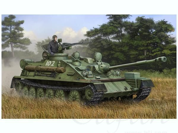 Сборная модель танка Trumpeter Russian ASU-85 airborne self-propelled gun, масштаб 1/35  #1