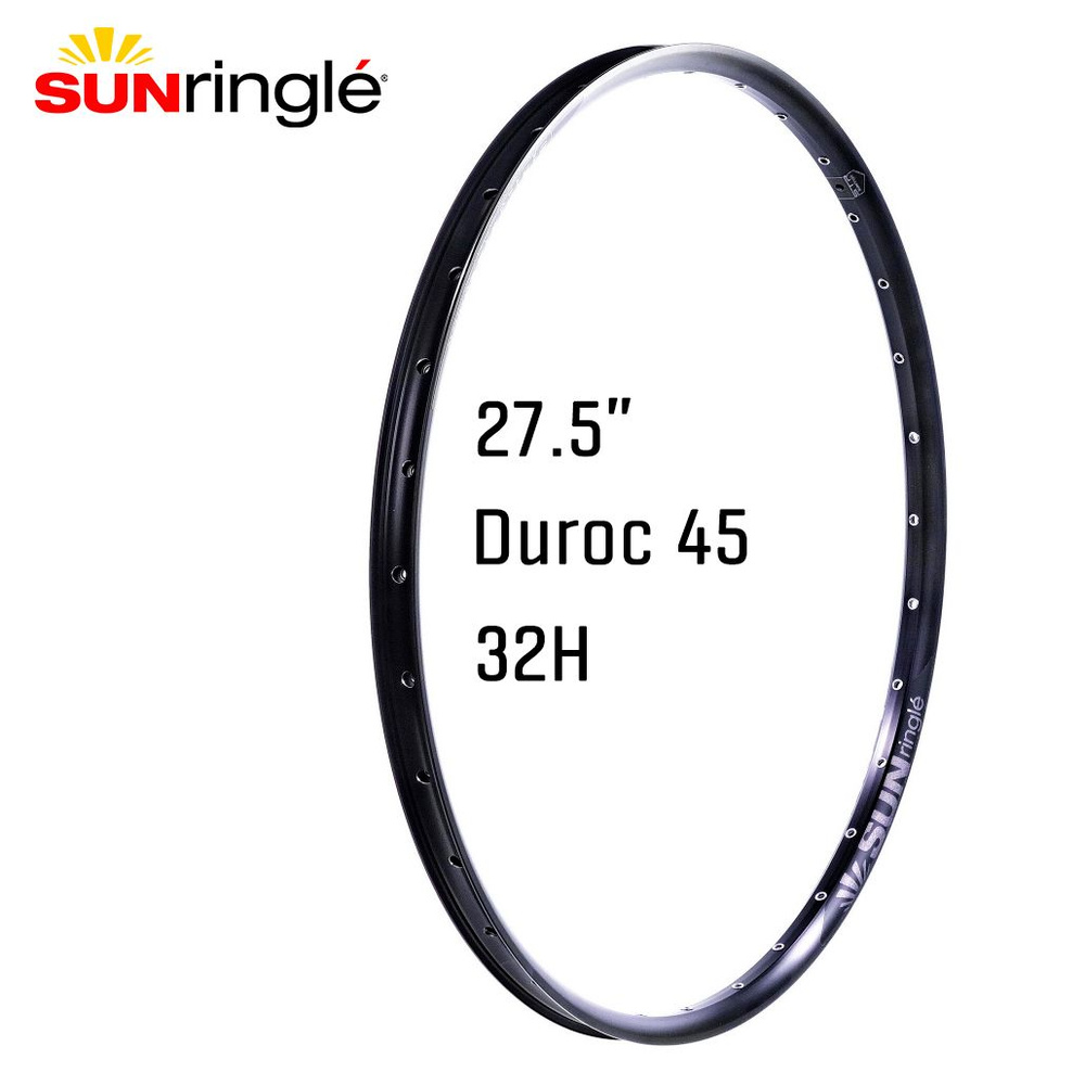 27.5 SunRingle 32h Duroc 45 Sleeved Black