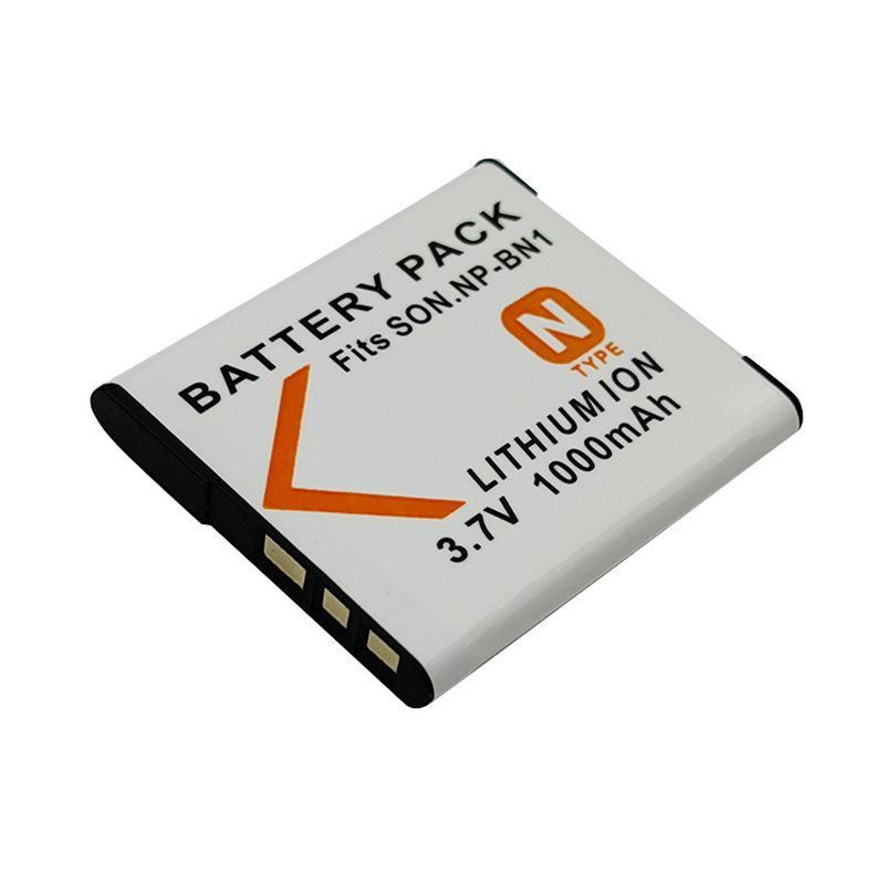 2 Batterie NP-BN1 + Caricatore LCD Per Sony Cyber-shot DSC-W800 W320 W350 W380