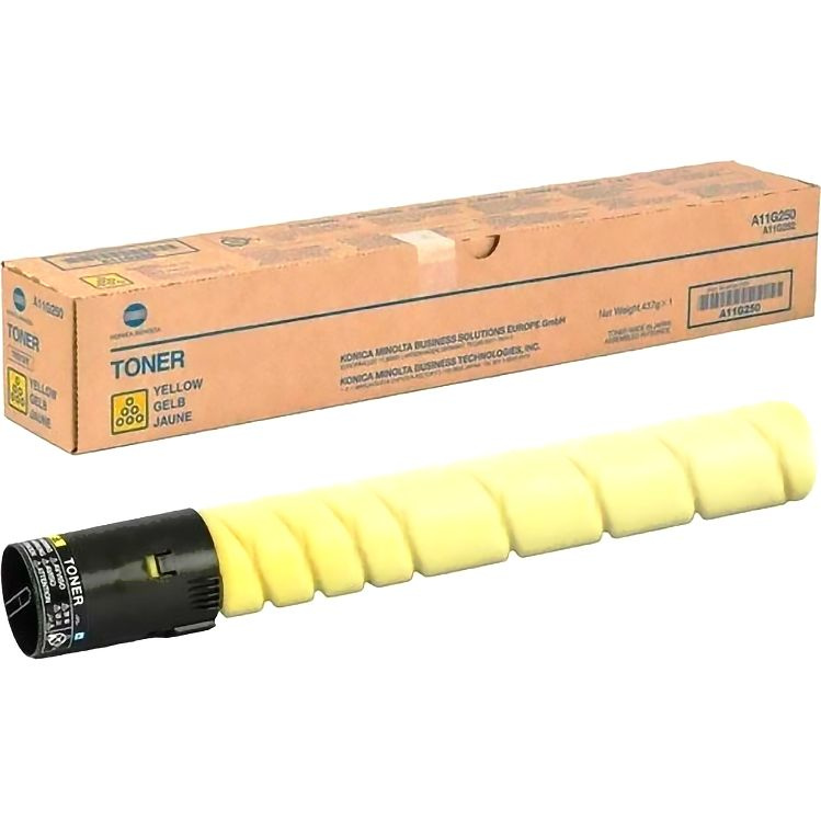 Картридж лазерный Konica Minolta TN227Y (ACVH250), желтый #1