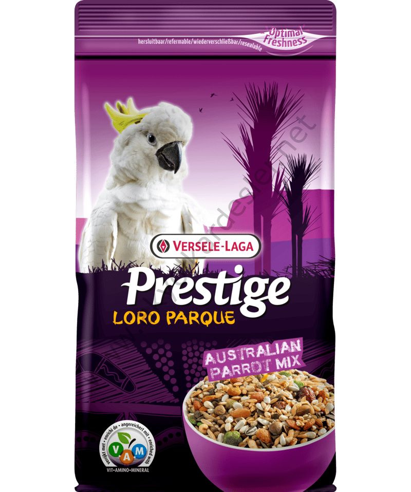 Корм для крупных попугаев Prestige PREMIUM Australian Parrot Loro Parque Mix,Versele-Laga 1 КГ  #1