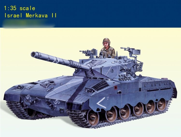 Hobby boss 80103 1/35 Израильский электрический танк Merkava II Танки  #1