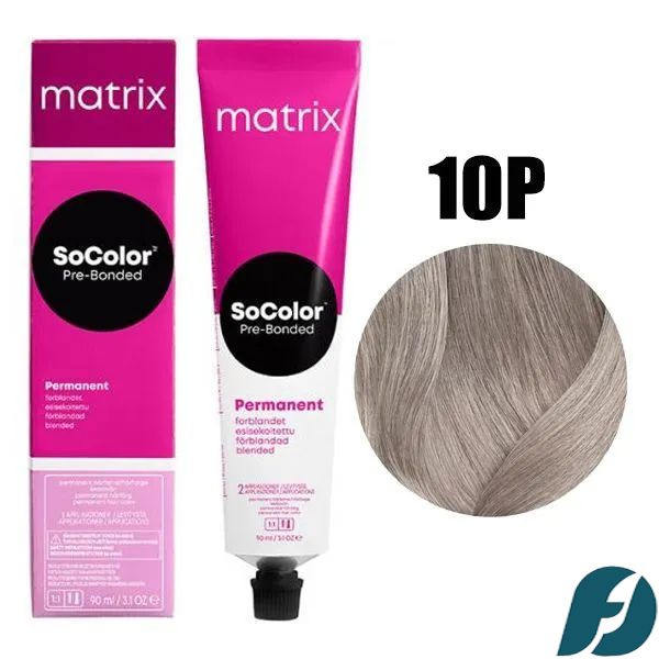 Matrix SOCOLOR 10P Крем-краска стойкая для волос Очень-очень светлый блондин жемчужный, 90мл.  #1