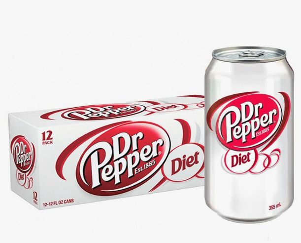 Газированный напиток Dr Pepper Diet Без Сахара США, 355 мл 12шт #1