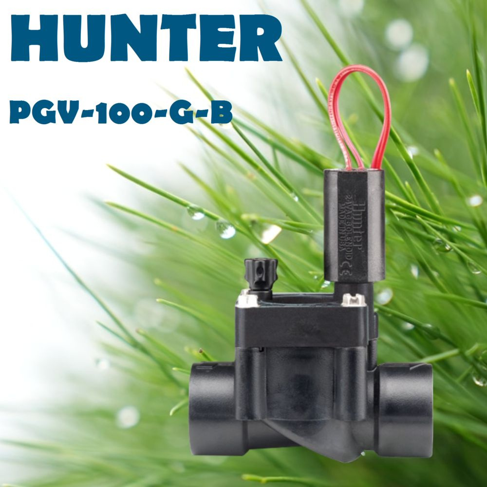 Клапан электромагнитный Hunter PGV-100-G-B - купить по низкой цене в ...