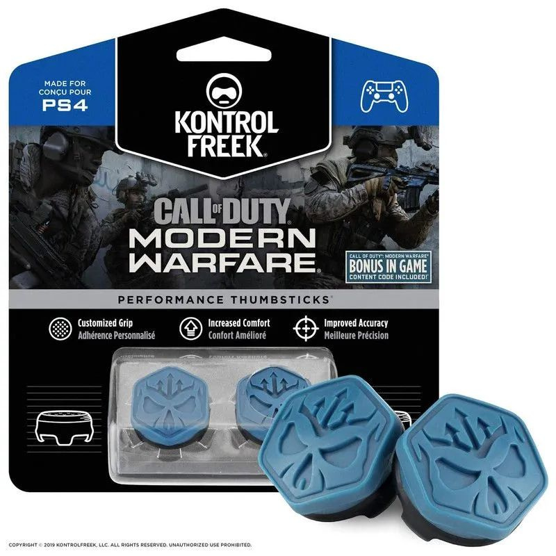 Насадки на стики FPS KontrolFreek Call of Duty Modern Warfare для геймпада Sony PS4, PS5, Xbox 360 накладки #1