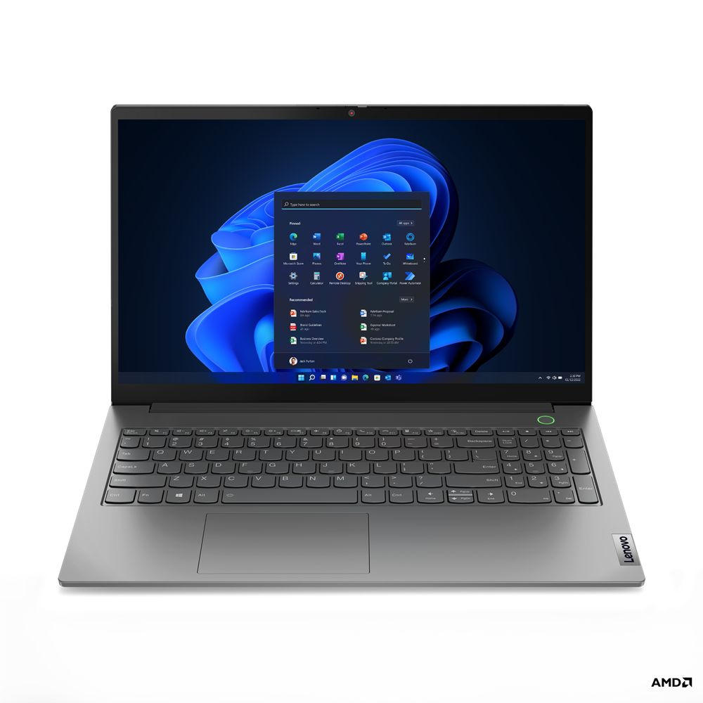 Lenovo Thinkbook 15,6 (21DL0005RU) Ноутбук 15.6", AMD Ryzen 5 5625U, RAM 8 ГБ, SSD, Windows Pro, серый, #1