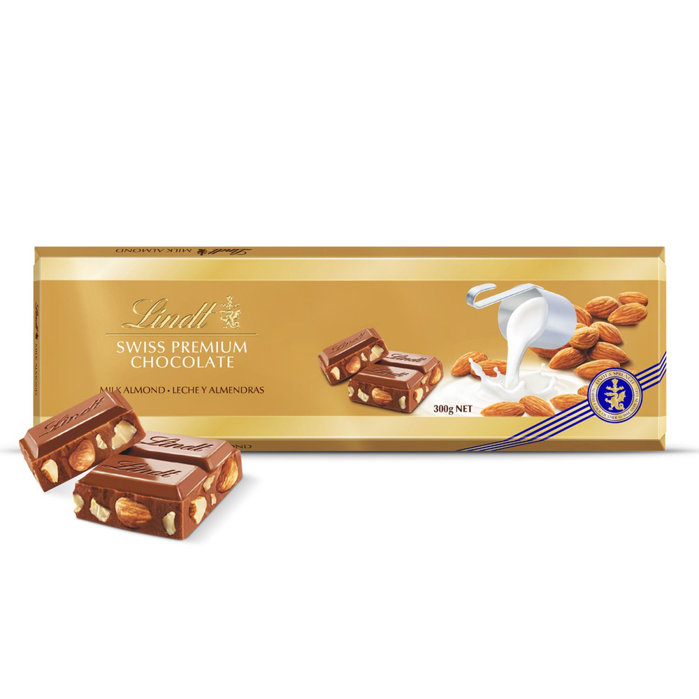 Шоколад молочный LIND Swiss Premium Chocolate с изюмом и цельным ...