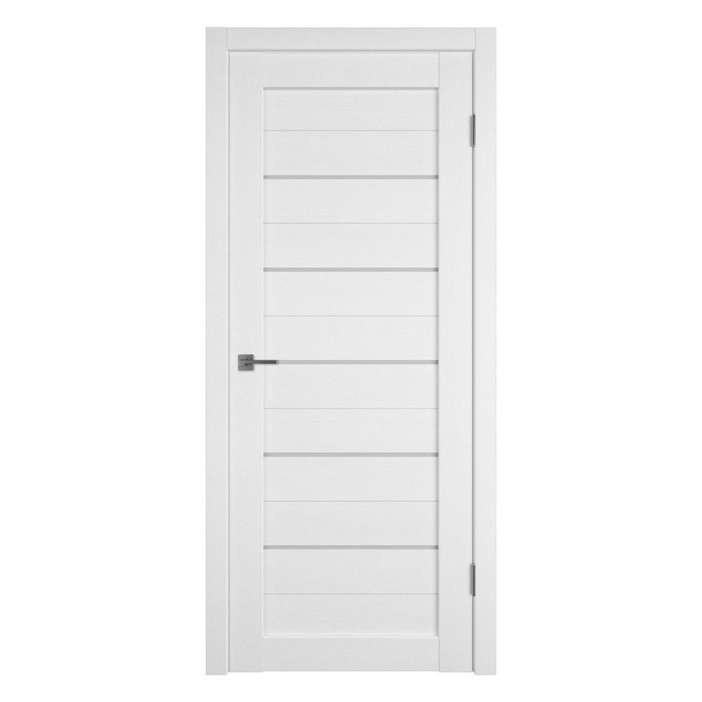 Дверь ATUM X5 / SNOW / WHITE CLOUD (600x2000) + коробка + 5 наличников #1
