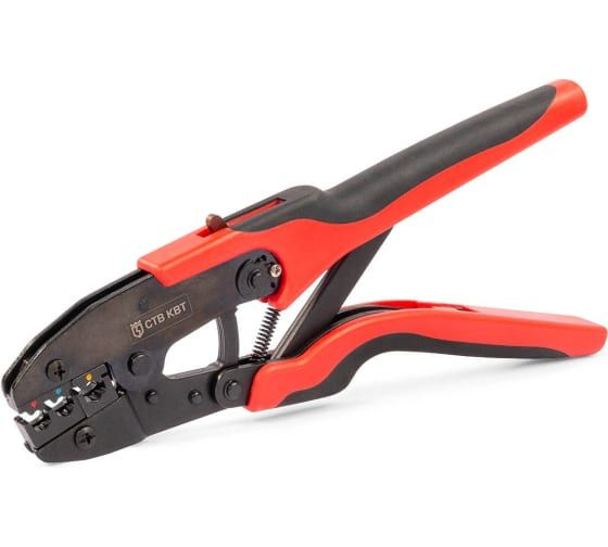 Пресс-клещи СТВ-01 для обжима 0,5-6 мм2 гильз наконечников разъемов для ...