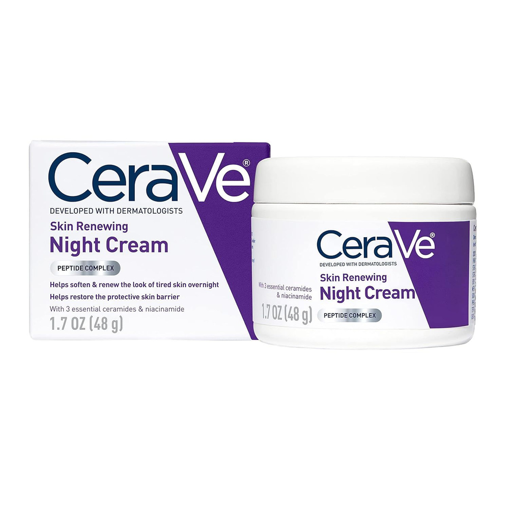 Крем для лица ночной/ CeraVe Skin Renewing Night Cream 48g #1