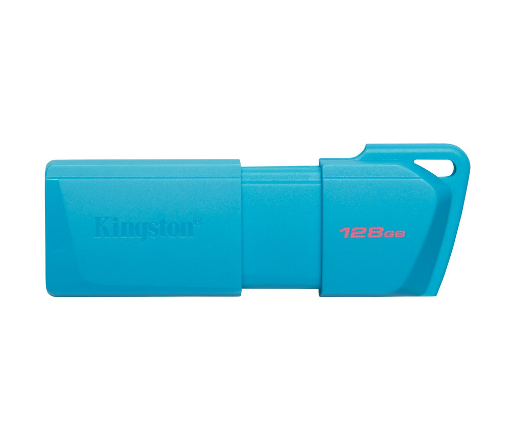 Накопитель Kingston USB3.2 Flash 128GB DataTraveler Exodia M - Neon, голубой #1