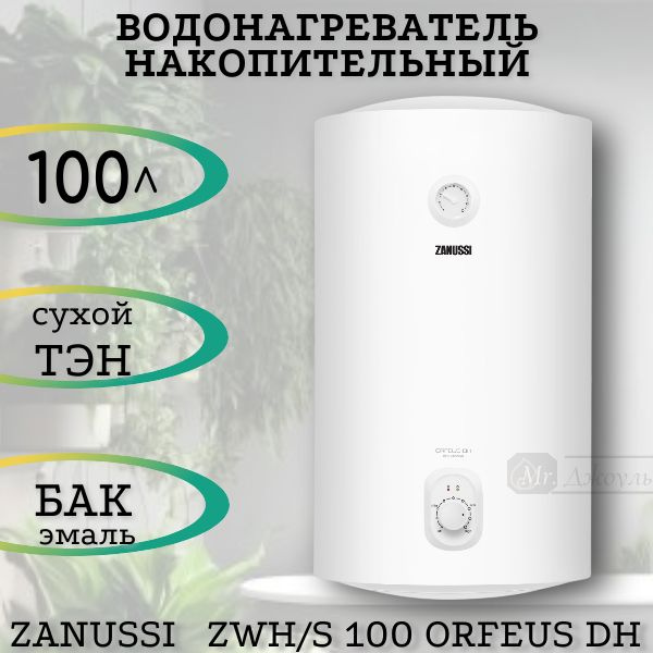 Водонагреватель накопительный ZANUSSI ZWH/S 100 Orfeus DH #1