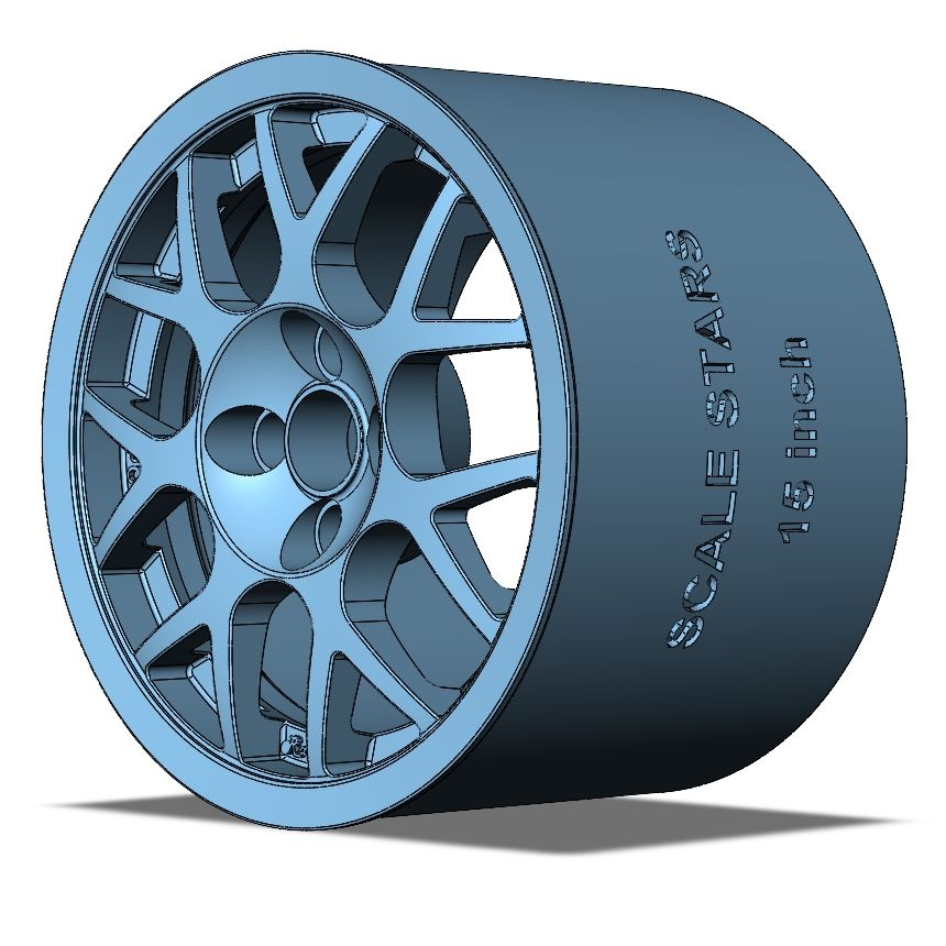 Колесные диски 15 inch ПРОМА DTM масштаб 1/24 - купить с доставкой по ...