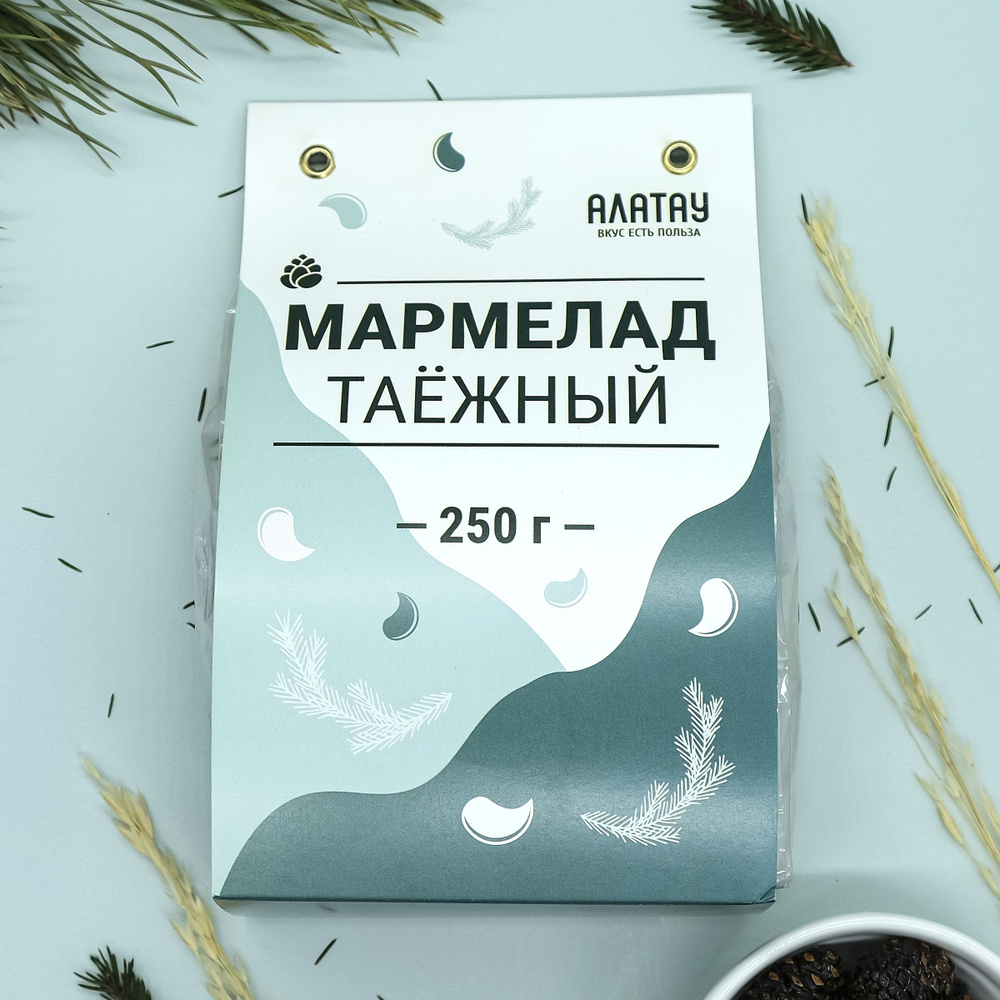 Мармелад натуральный Алатау, Таежный, 250 гр #1