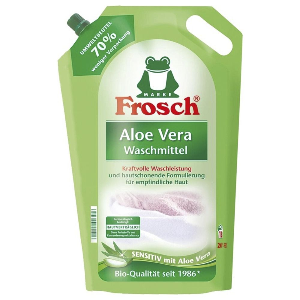 Frosch Средство для стирки Алоэ Вера 1,8 л - купить с доставкой по ...