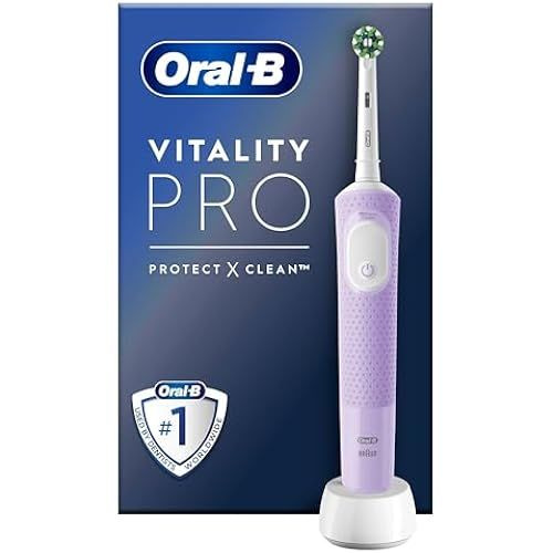 Oral-B Электрическая зубная щетка Vitality Pro, 3 режима чистки для ухода за зубами, подарок для мужчин #1