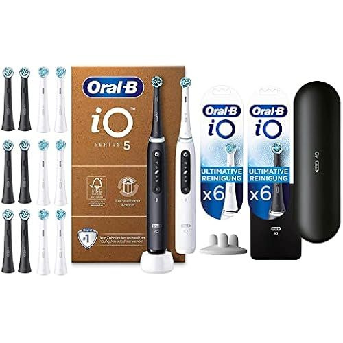 Oral-B Электрическая зубная щетка Oral B iO5 Plus Edition с 12 насадками Ultimate Cleaning  #1