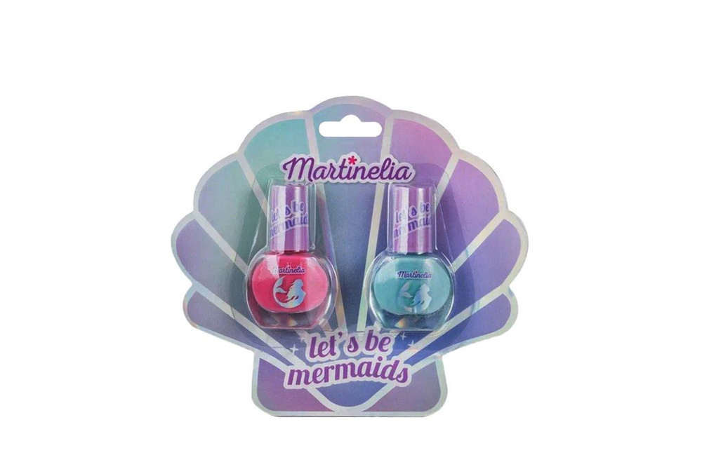 Набор лаков для ногтей Martinelia Let's Be Mermaids Nail Duo #1