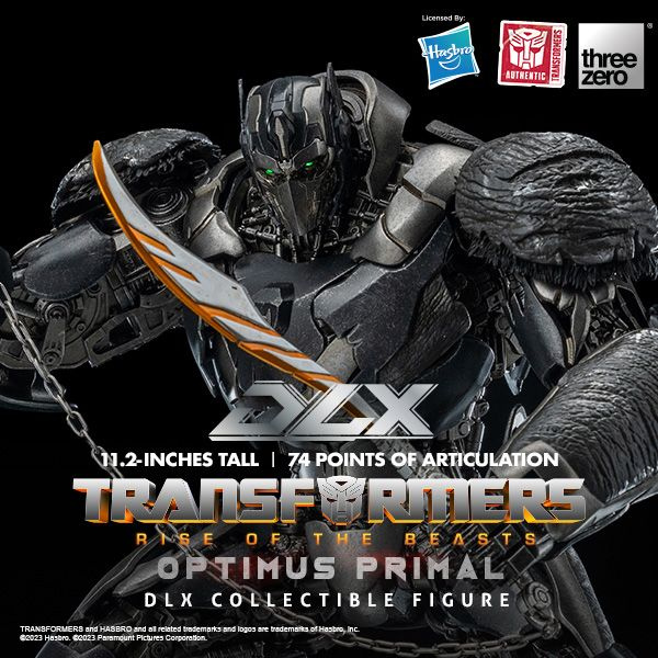 Трансформеры Hasbro Игрушка Threezero Transformers Rise Of The Beasts DLX Optimus Primal 11,2 дюйма (28,5 #1