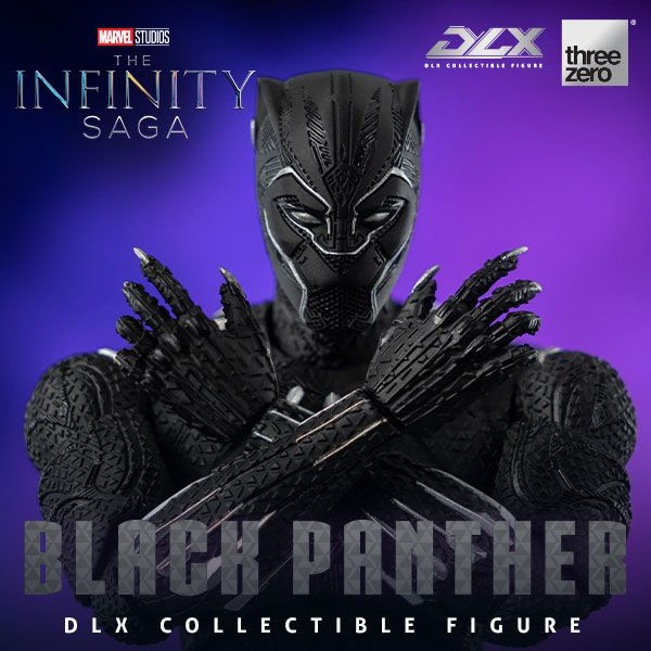 фигурки Threezero Marvel Studios: The Infinity Saga DLX Blach Panther (17,2 см) #1