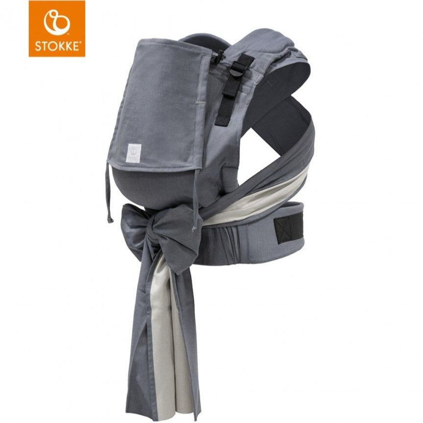 Рюкзак-кенгуру для новорожденных Stokke Limas Carrier Plus Slate Melange  #1