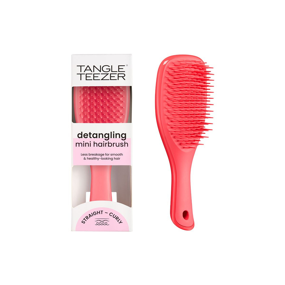 Расческа для волос Tangle Teezer The Ultimate (Wet) Detangler Mini Pink Punch #1