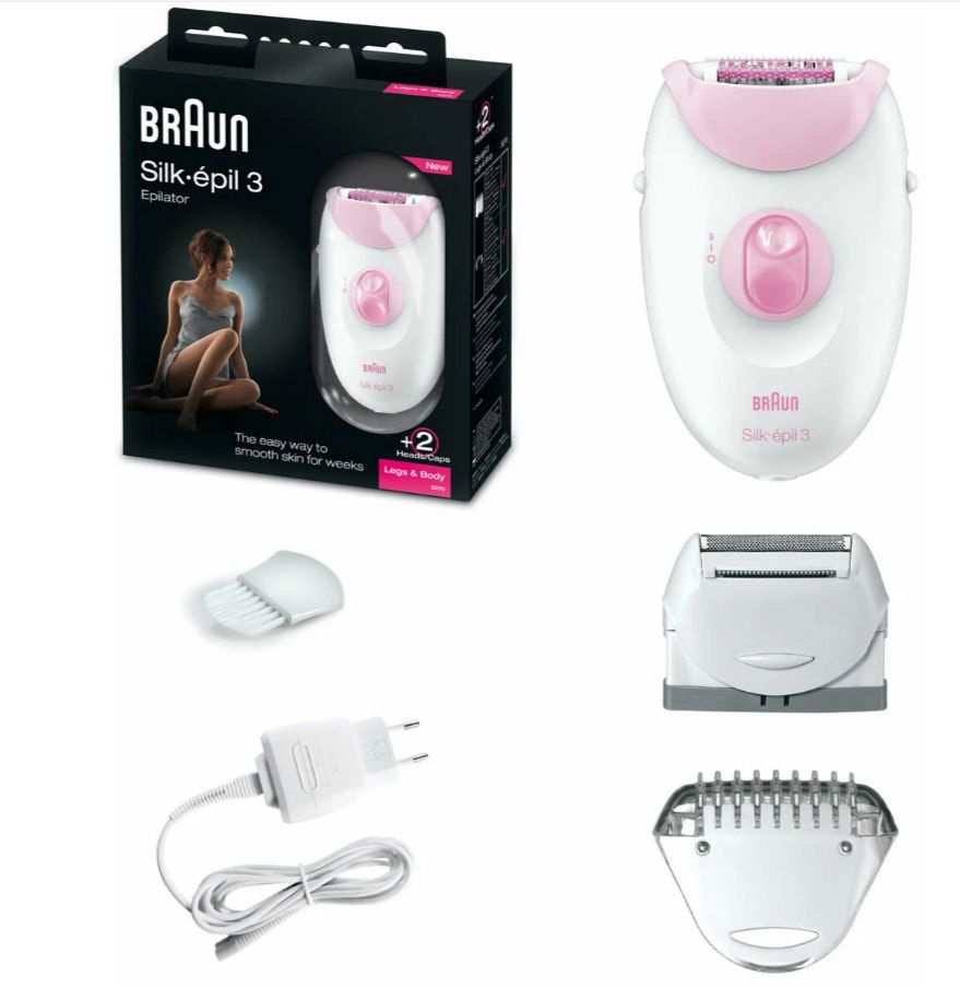 Braun Silk-epil 3 SE3270 эпилятор с системой SmartLight #1