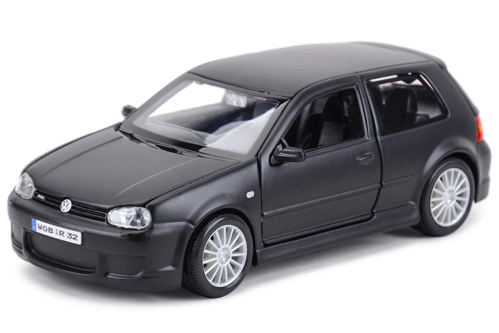 Модель коллекционная Vw volkswagen golf 4 R32 2008 black / фольксваген гольф черный  #1