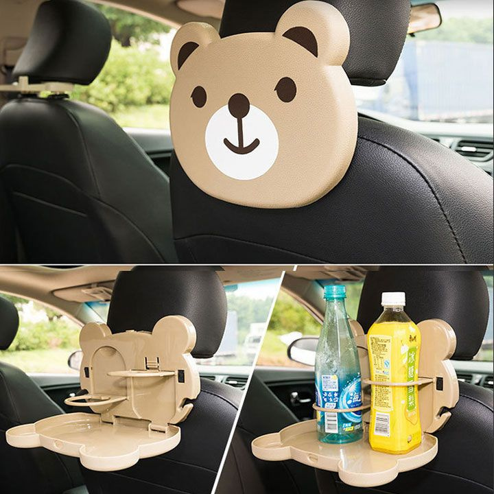 Автомобильный столик детский складной на сиденье/Держатель поднос ...