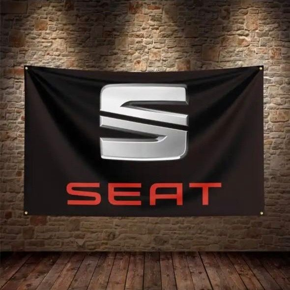 Флаг плакат баннер Seat Сеат #1