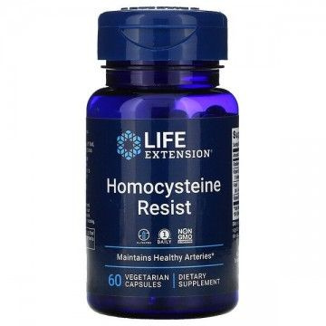 Homocysteine Resist (витамины группы B, гомоцистеин) 60 растительных капсул Life Extension  #1