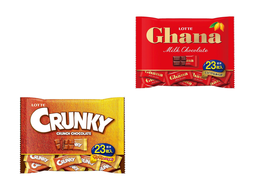 Шоколадное ассорти Ghana & Crunky #1