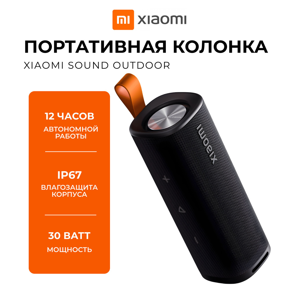 Беспроводная колонка Xiaomi Sound Outdoor MDZ-38-DB #1