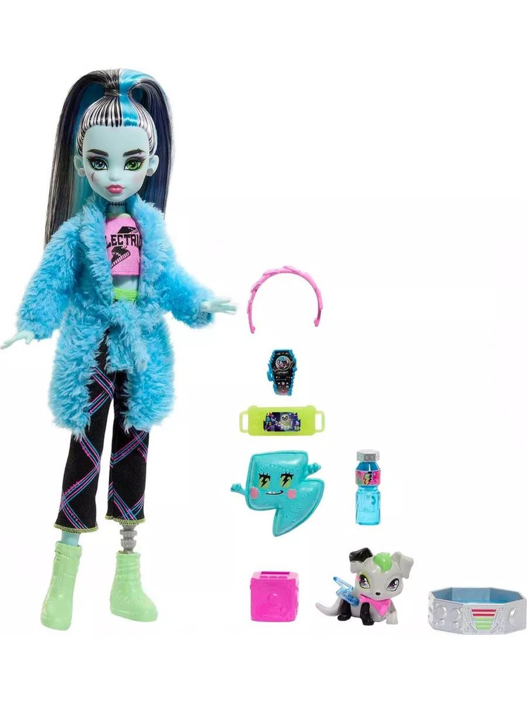 Кукла Monster high Frankie - Creepover G3 / Монстер хай Фрэнки - Пижамная вечеринка  #1