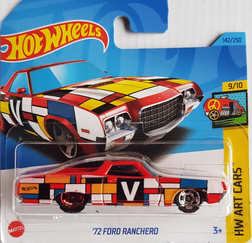 Машинка Хотвилс игрушка коллекционная Hot Wheels 72 Ford Ranchero 5785_HKH53  #1